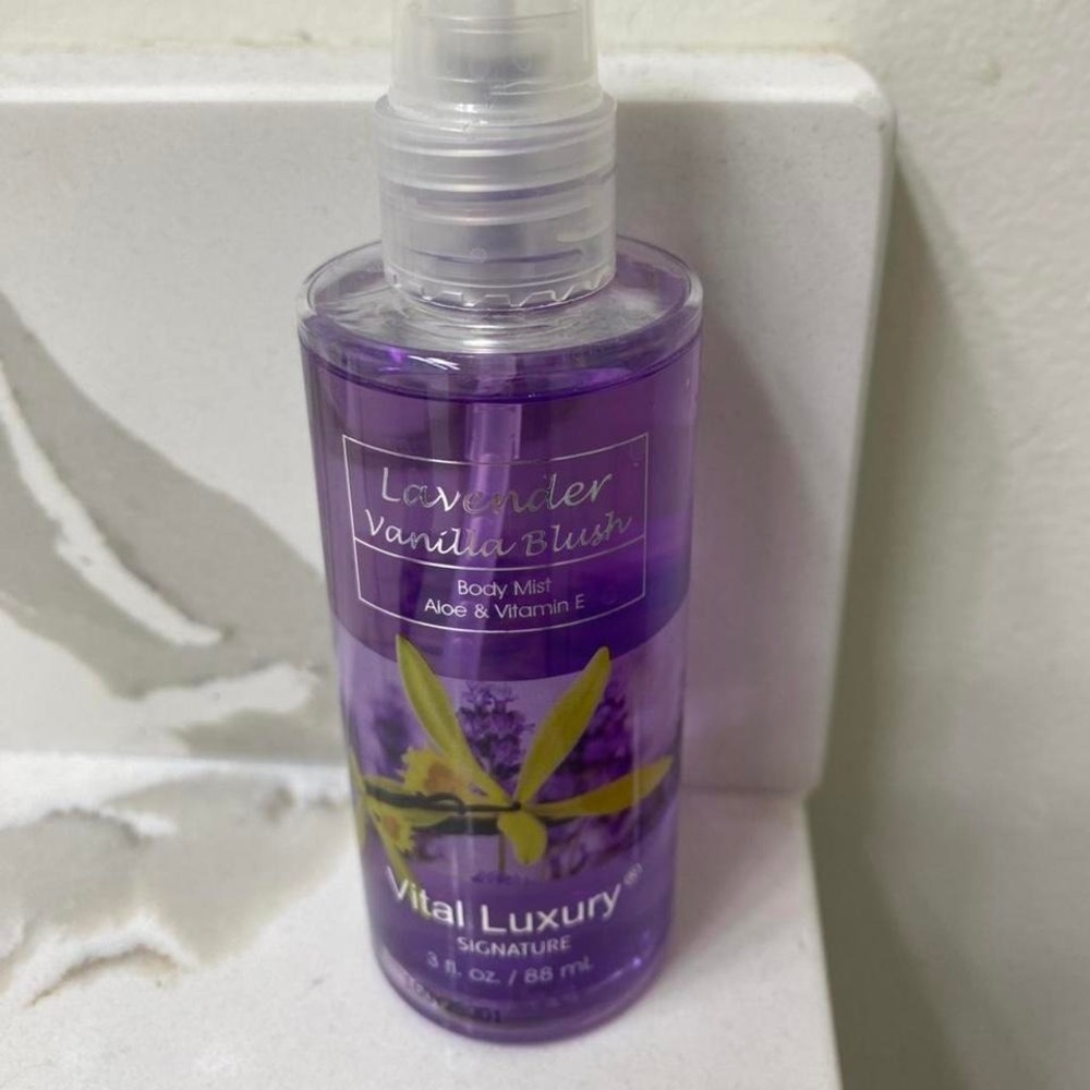 Lavender Vanilla Blush body mist